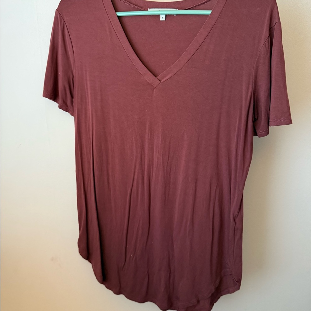 Red Relaxed Short Sleeve T-Shirt